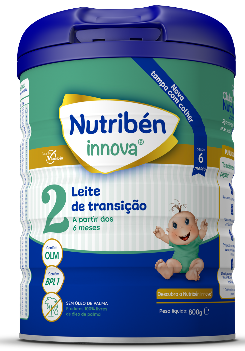 Nutribén Innova 2 Leite Transição 800g