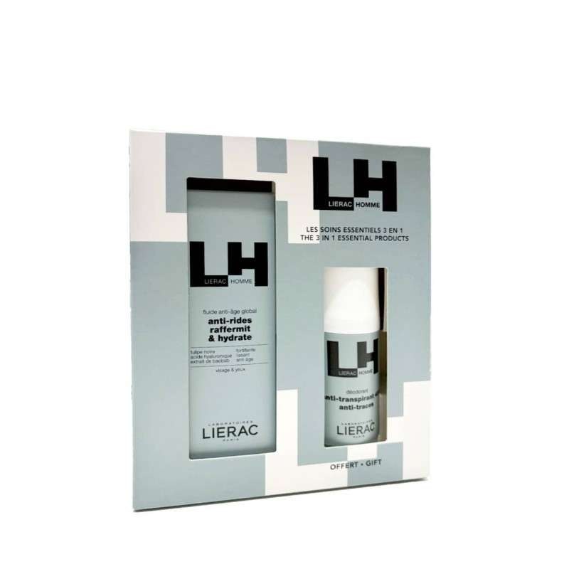 Lierac Homme Coffret Fluido Anti-global + Gel Duche