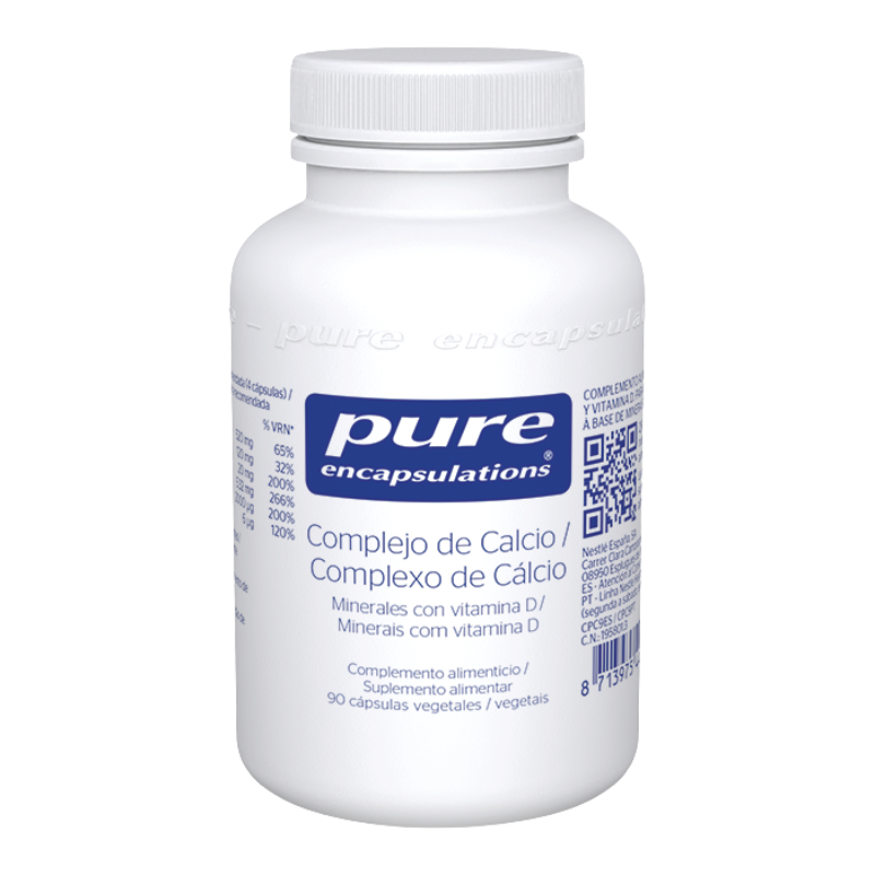 Pure Encapsulation Complexo Cálcio 90 Cápsulas 