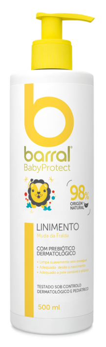 Barral BabyProtect Linimento Muda Fralda 500ml