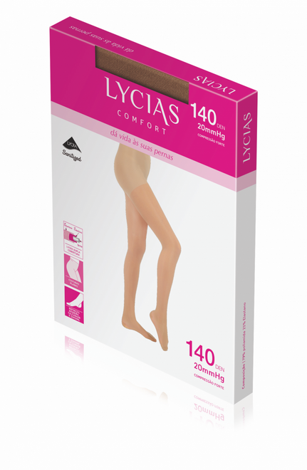 Lycias Comfort Collants de Compressão 140Den T5 Preto