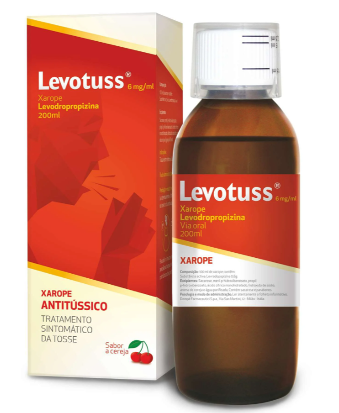 Levotuss, 6 mg/mL - 200ml xarope medida