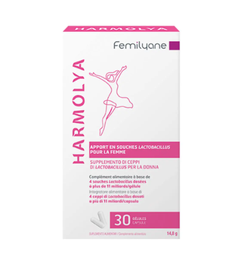 Harmolya Lactobacilos 30 Cápsulas