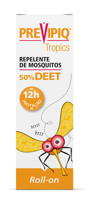 Previpiq Tropics Roll On Repelente Mosquitos, 50ml