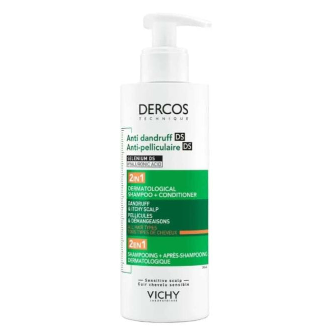 Dercos Anticaspa Champô 2 Em 1 - 400 mL