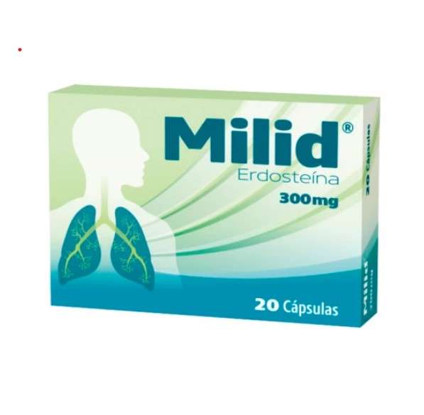 Milid , 300 mg Blister 20 Unidade(s) Caps