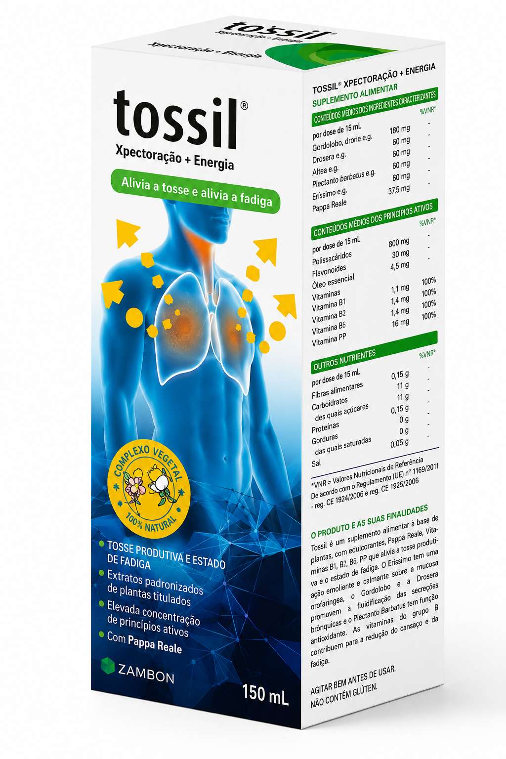 Tossil Suplemento Alimentar Suspensão Oral 150ml