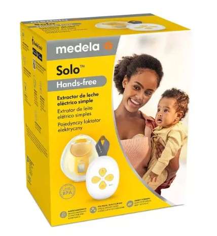Medela Solo Hands Free Extractor/Bomba tira leite electrica simples mãos livres