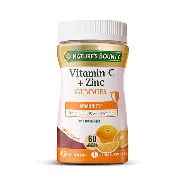 Nature's Bounty Vitamina C+Zinco (X60 Gomas)