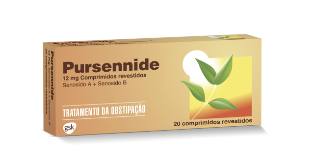 Pursennide , 12 mg Blister 20 Unidade(s) Comp revest