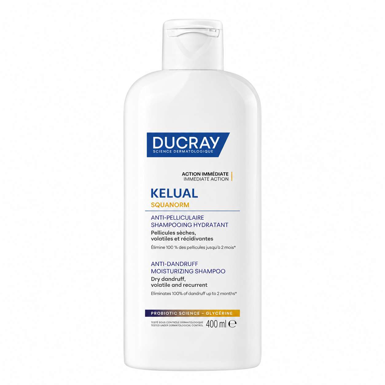 Ducray Kelual-Squanorm Champô Caspa Seca 400ml