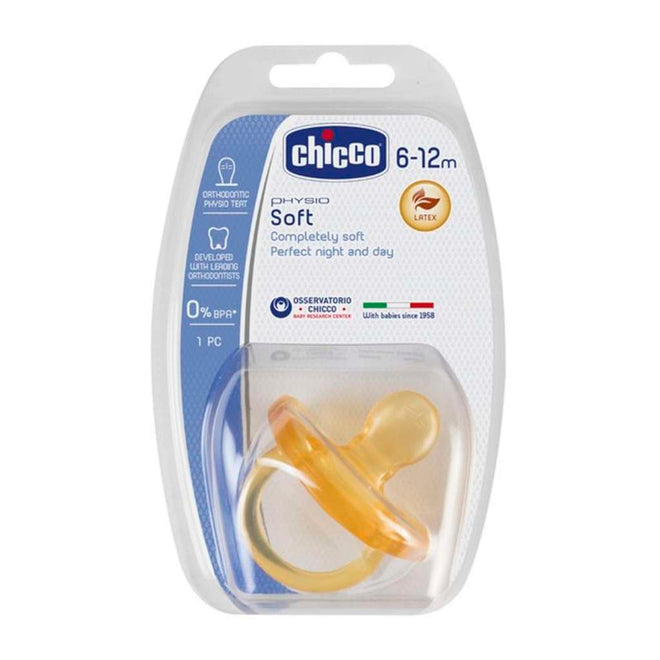 Chicco Physio Soft Chupeta Látex 6-16M x1