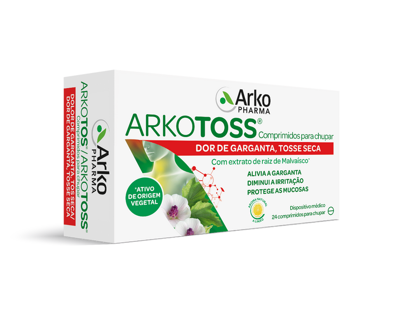 Arkotoss Tosse Seca Sabor Limão 24 comp.