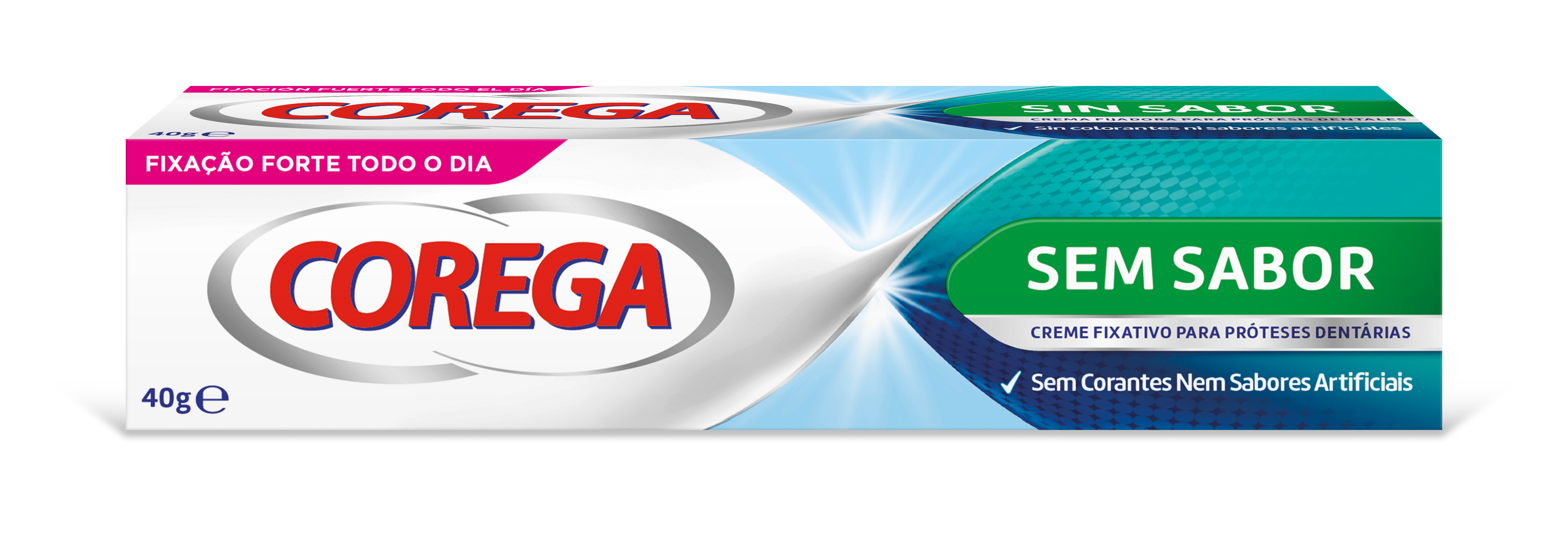 Corega Creme Fixador Prótese Sem Sabor - 40g