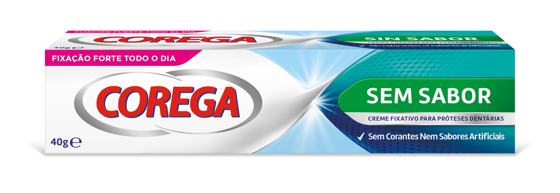 Corega Creme Fixador Prótese Sem Sabor - 40g