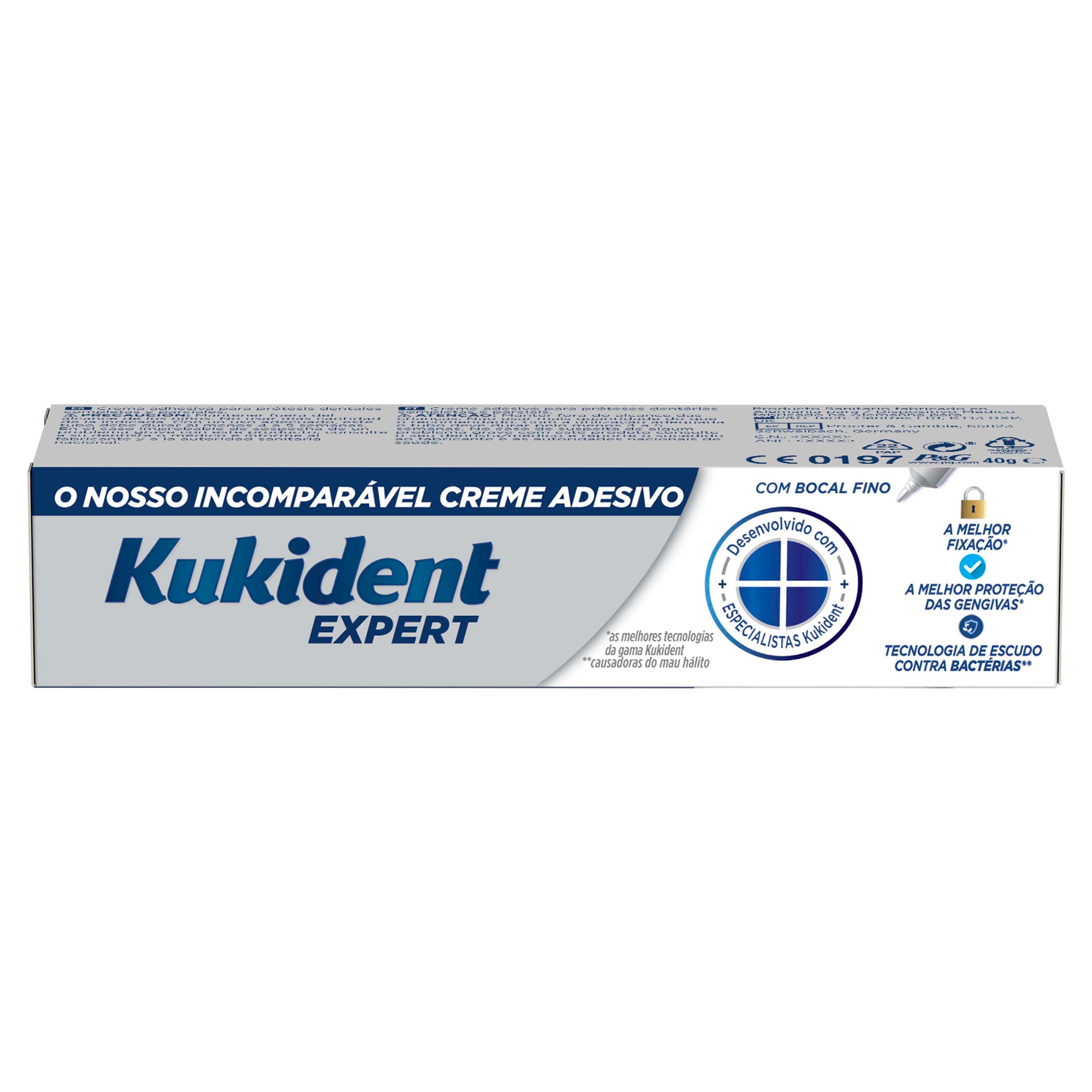 Kukident Expert Creme Prótese Dentária 40g