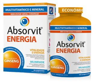 Absorvit Energia Comprimidos x100