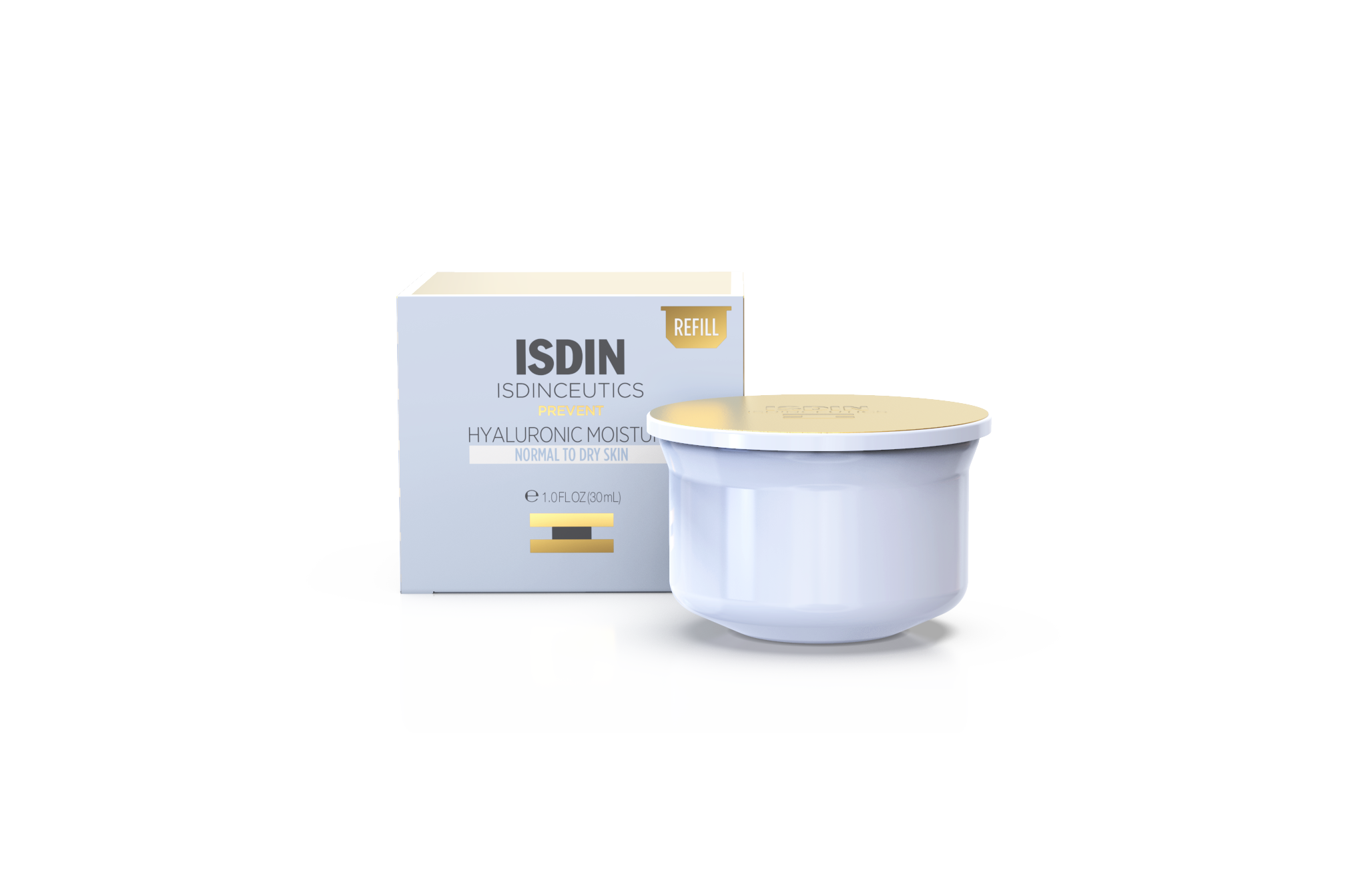 ISDIN Isdinceutics Hyaluronic Moisture Normal to dry skin REFILL 50G- Creme hidratante para pele normal a seca 