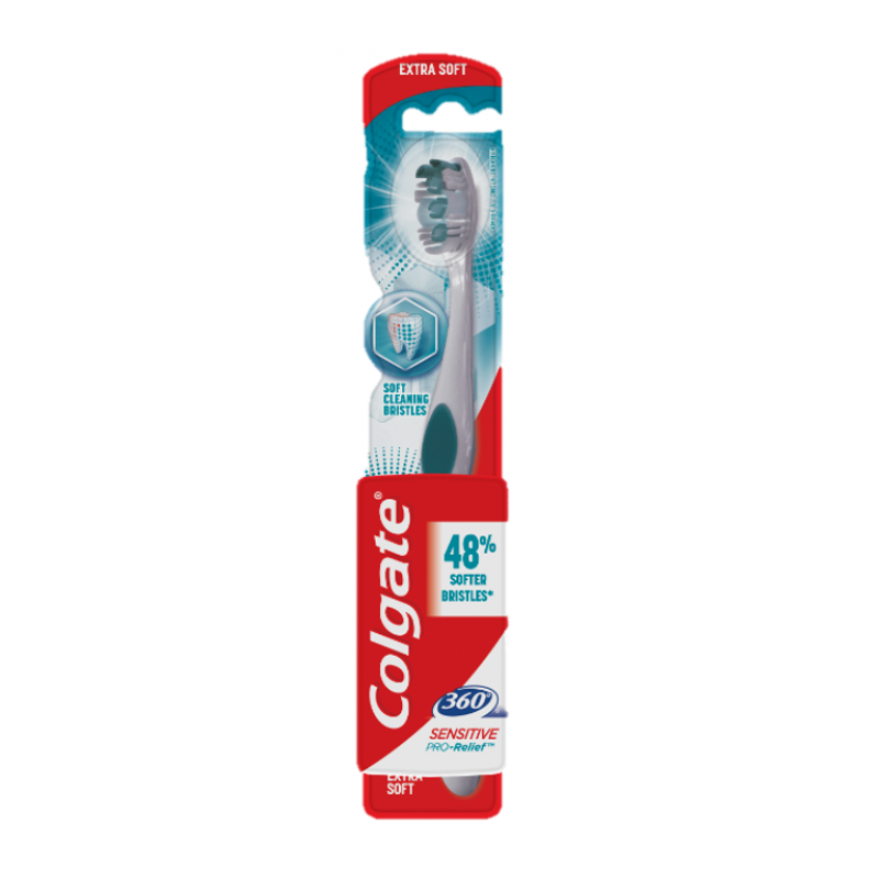 Colgate 360 Pro Relief Escova Dentes Extra Soft