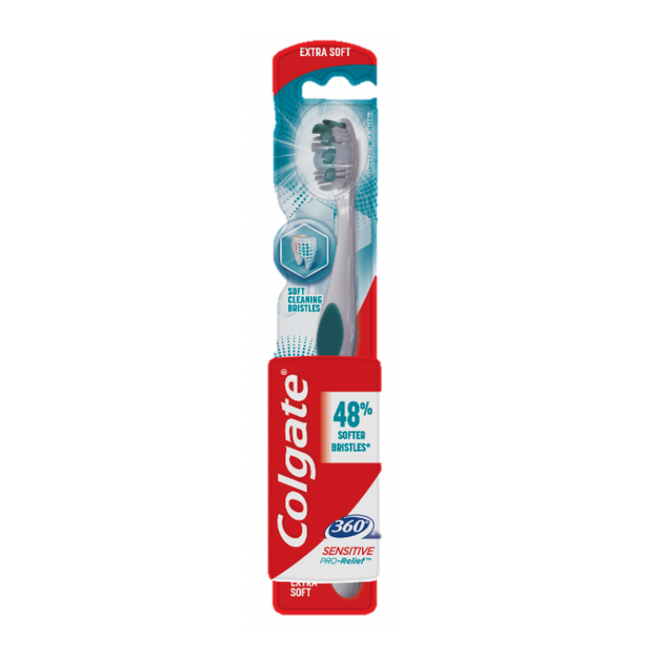 Colgate 360 Pro Relief Escova Dentes Extra Soft