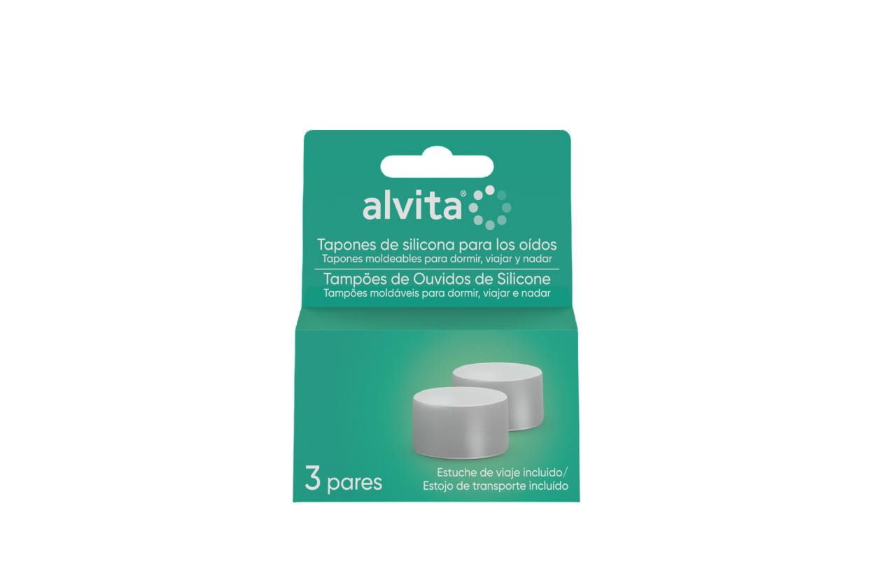 Alvita Tampões De Ouvidos Silicone X6