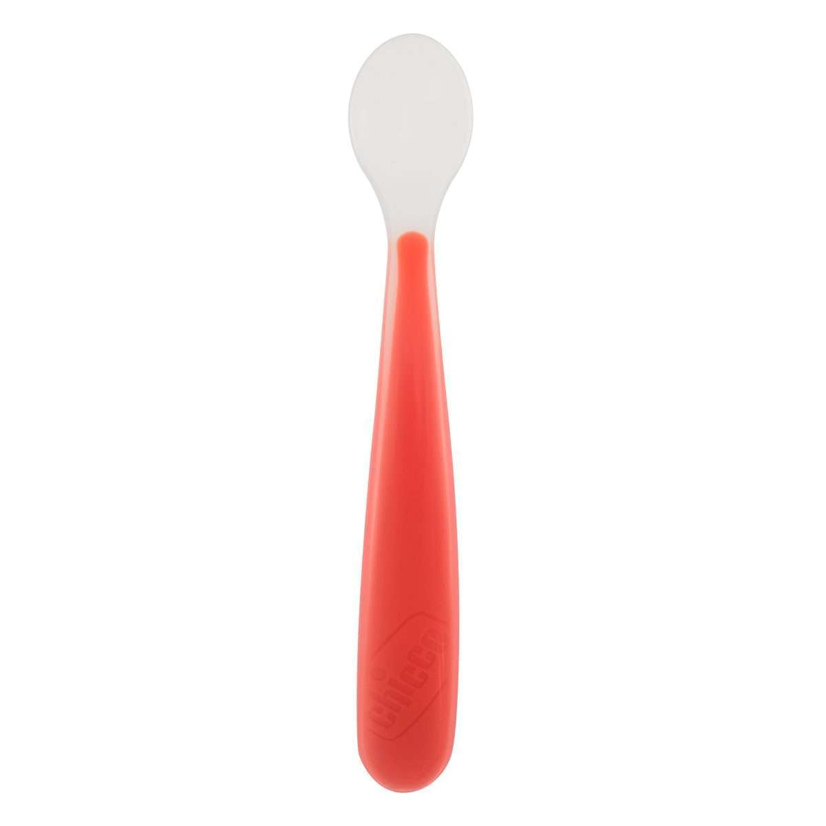 Chicco Colher Macia Silicone Vermelha 6M+