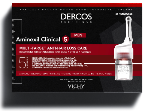 Dercos Aminexil Clinical Homem Ampolas x21