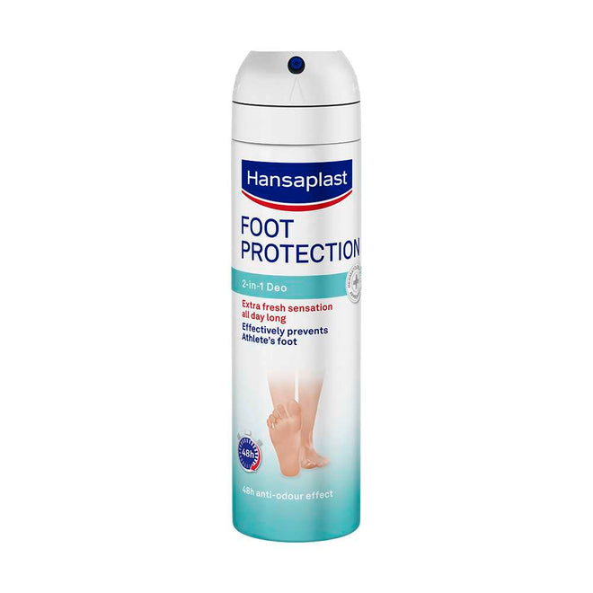 Hansaplast Foot Protection 2 em 1 Desodorizante Spray 150ml