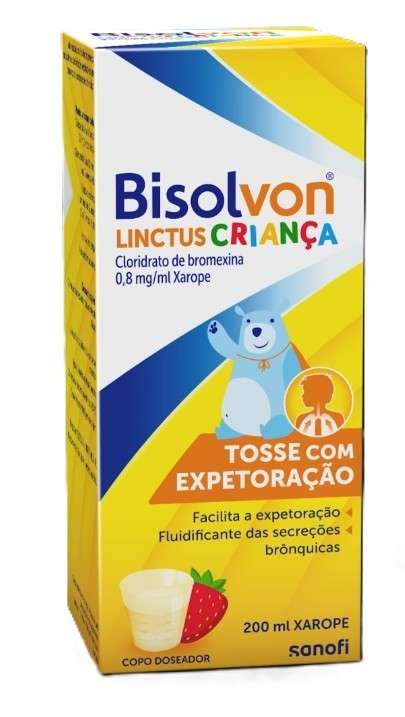 Bisolvon Linctus Criança 200ml