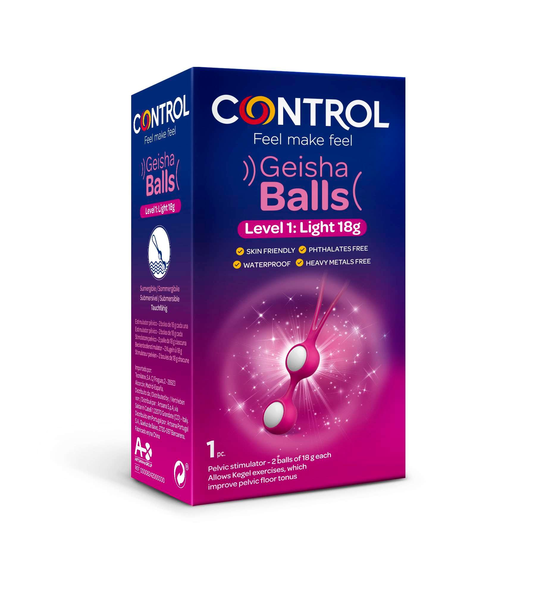Control Geisha Balls Estimulador Feminino Nível 1