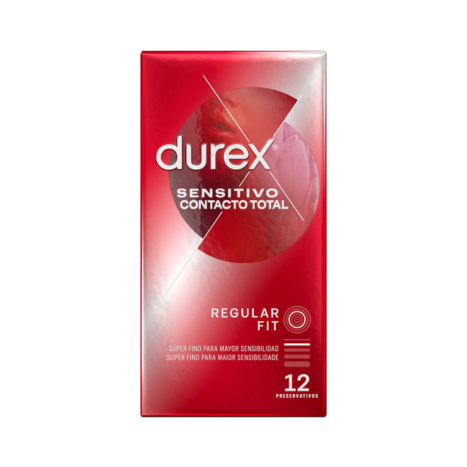 Durex Sensitivo Contacto Total Preservativos x12