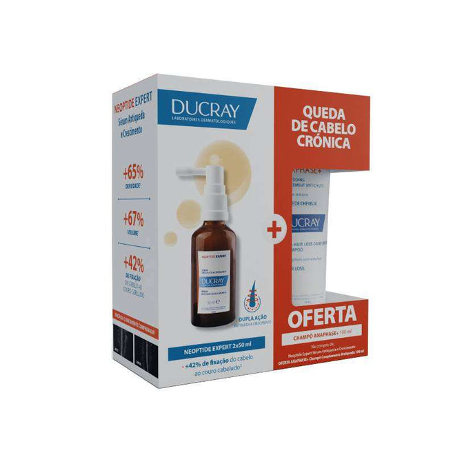 Ducray Neoptide Sérum 50ml (x2 unidades) + Ducray Anaphase Champô 100ml