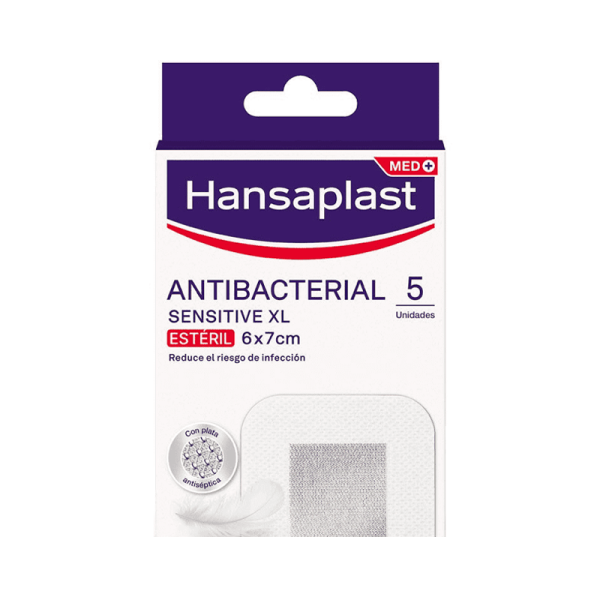Hansaplast Penso Sensitive XL 6x7cm 5 unidades