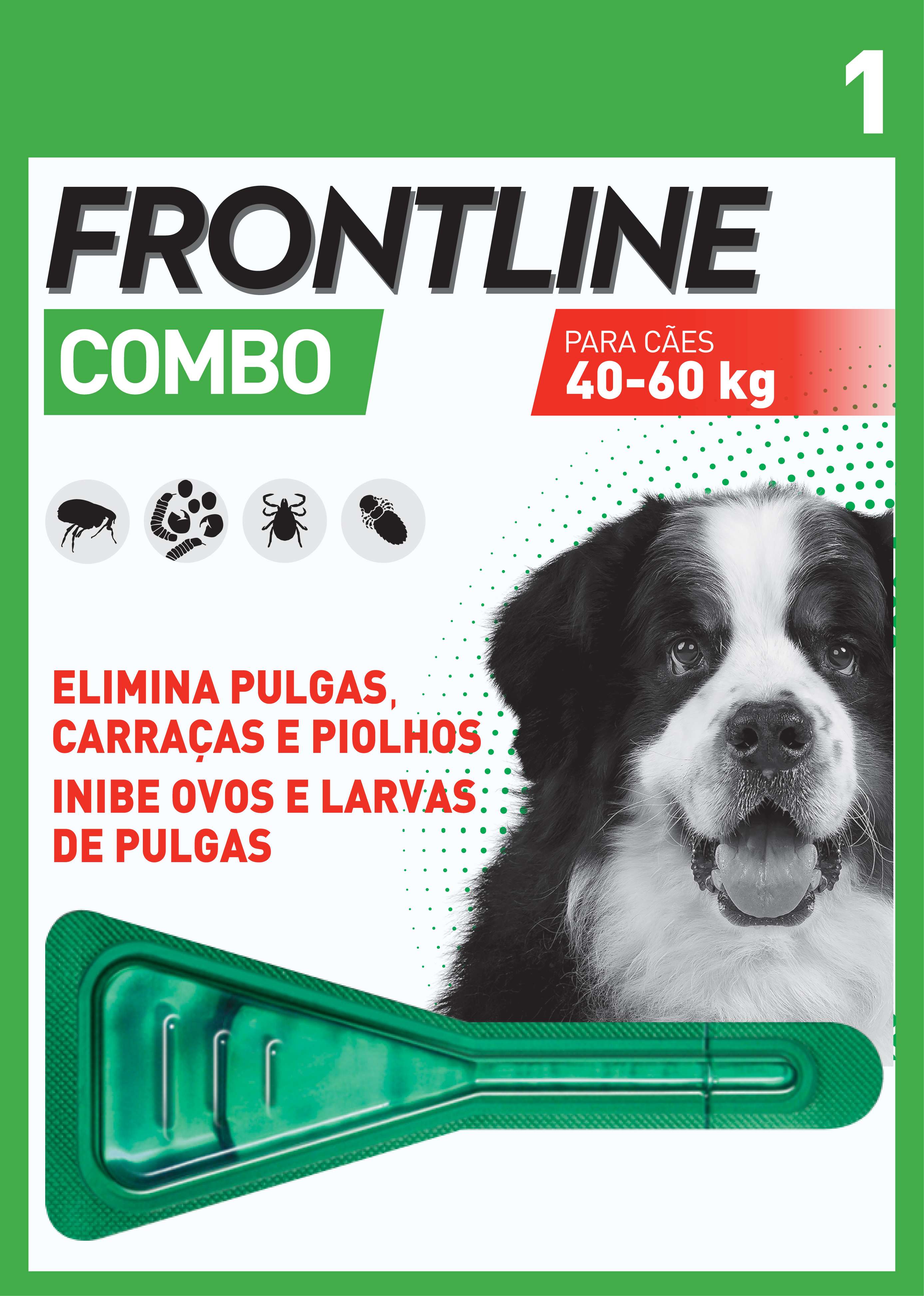 Frontline Combo Antiparasitário Cão 40-60kg 1 unidade