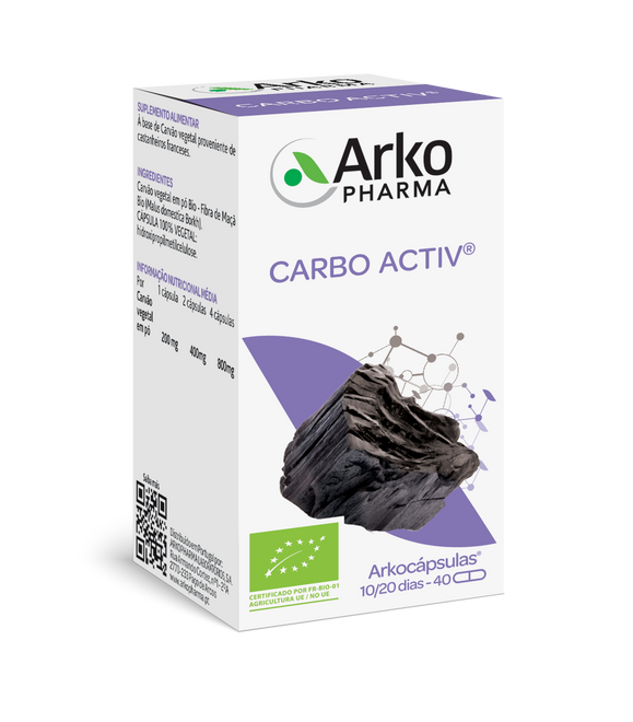 Arkocápsulas Carbo Activ 40 cápsulas