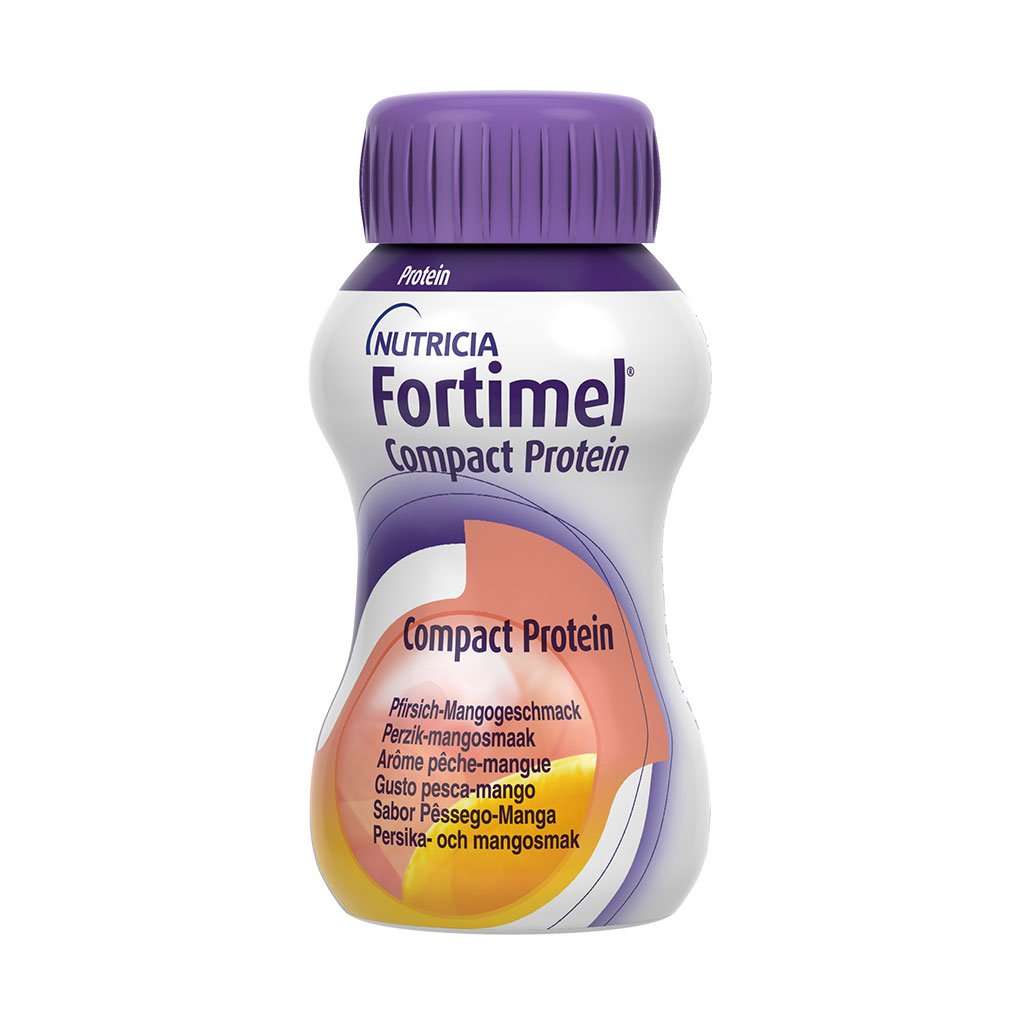 Fortimel Compact Protein Pêssego-Manga 125ml x4