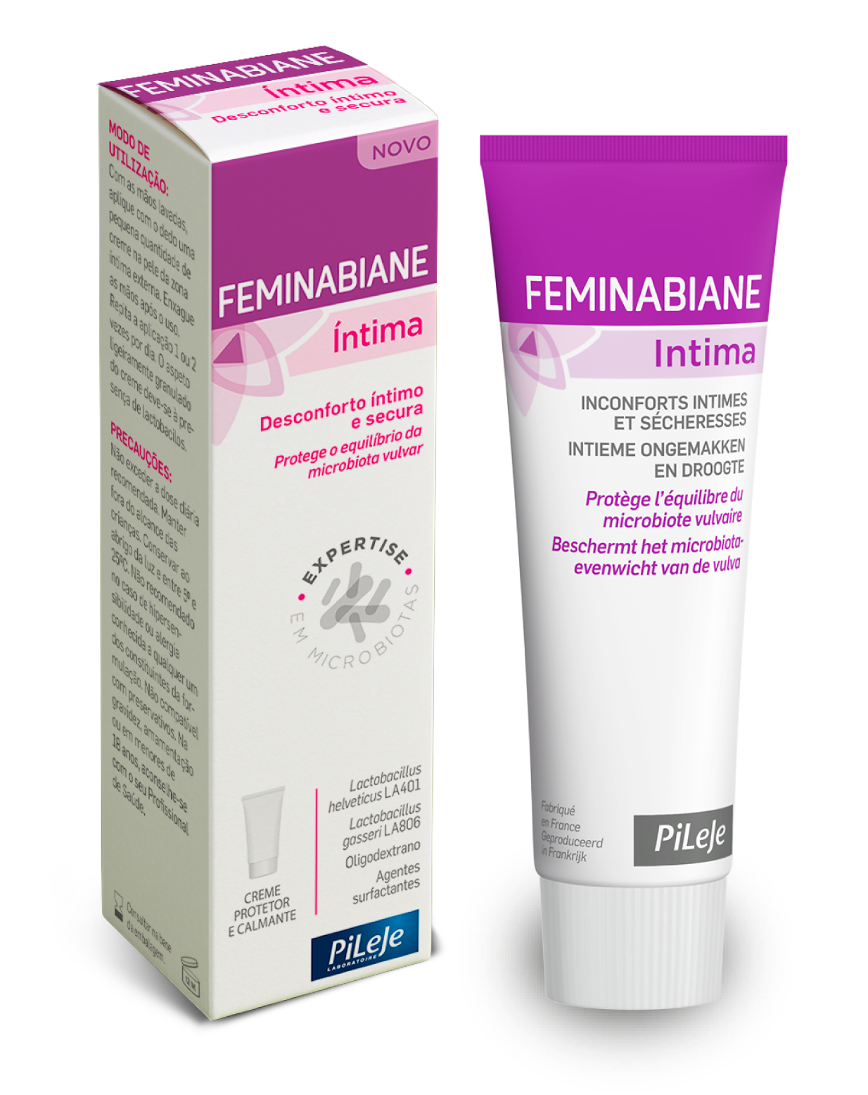 Pileje Feminabiane Íntima Creme Vulvar 15ml