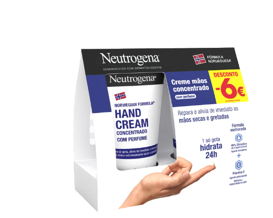 Neutrogena Mãos Creme Concentrado com perfume 50ml x2 com desconto de 6€