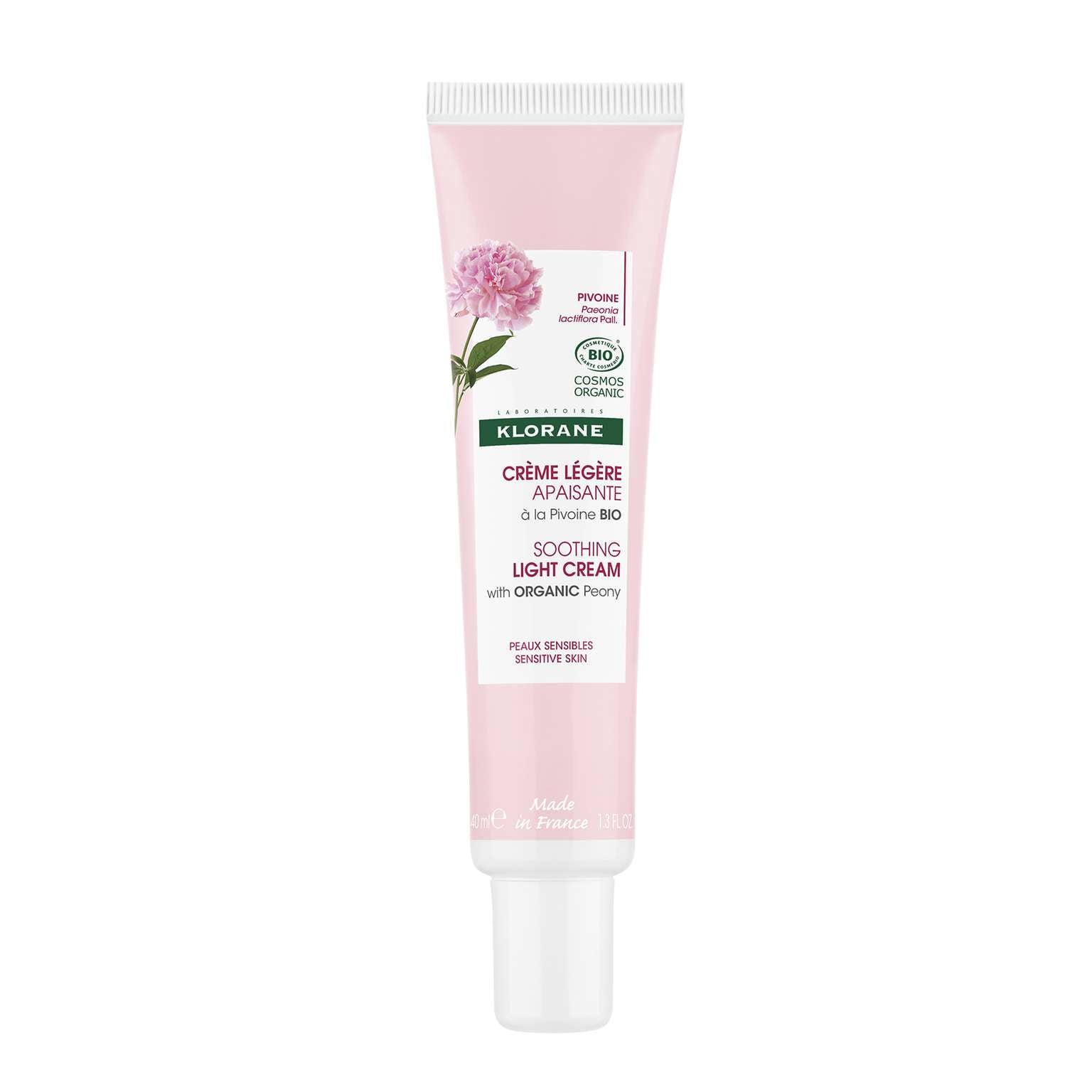 Klorane Rosto Peónia Creme Ligeiro 40ml