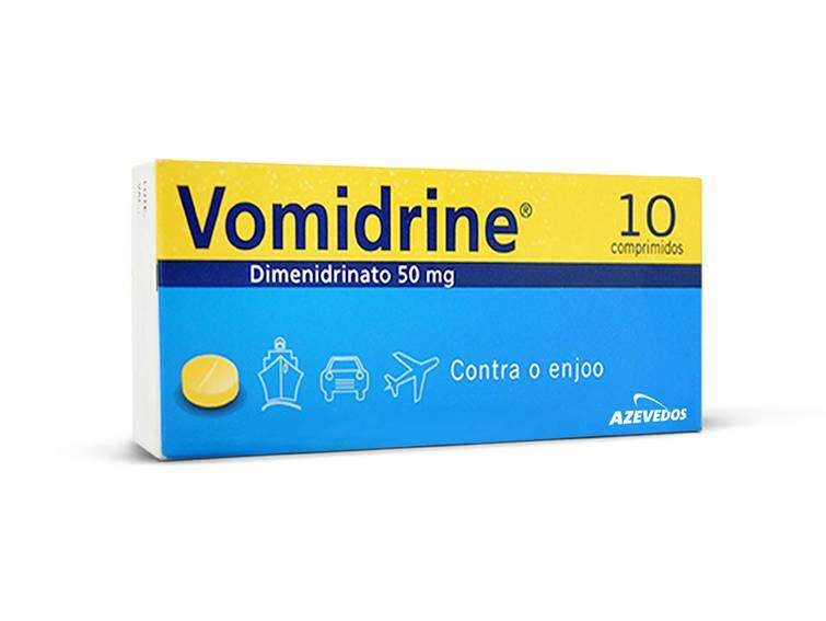 Vomidrine, 50 mg (x10 comprimidos)