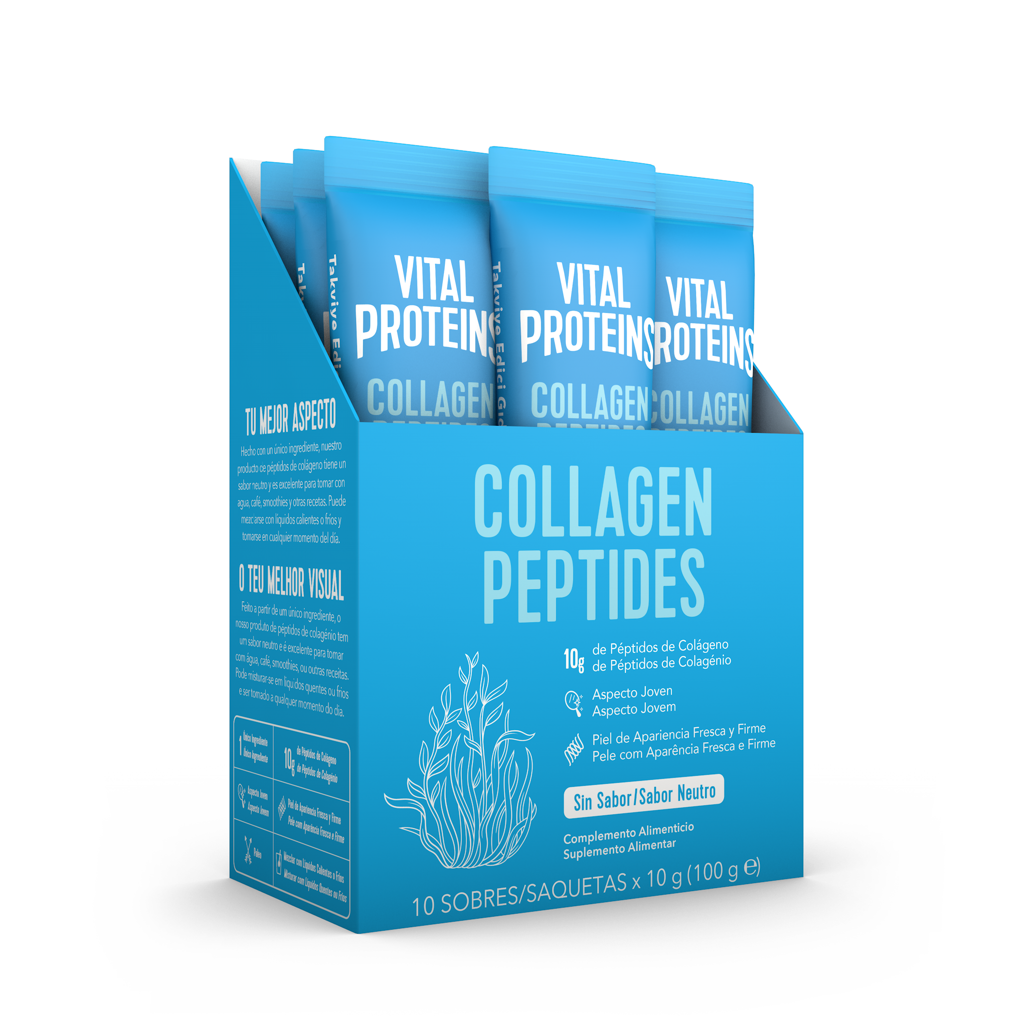 Vital Proteins Colagénio Neutro Saquetas x10