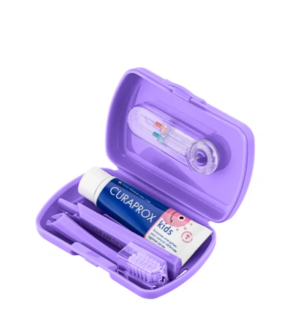 Curaprox Kids Kit Viagem Roxo