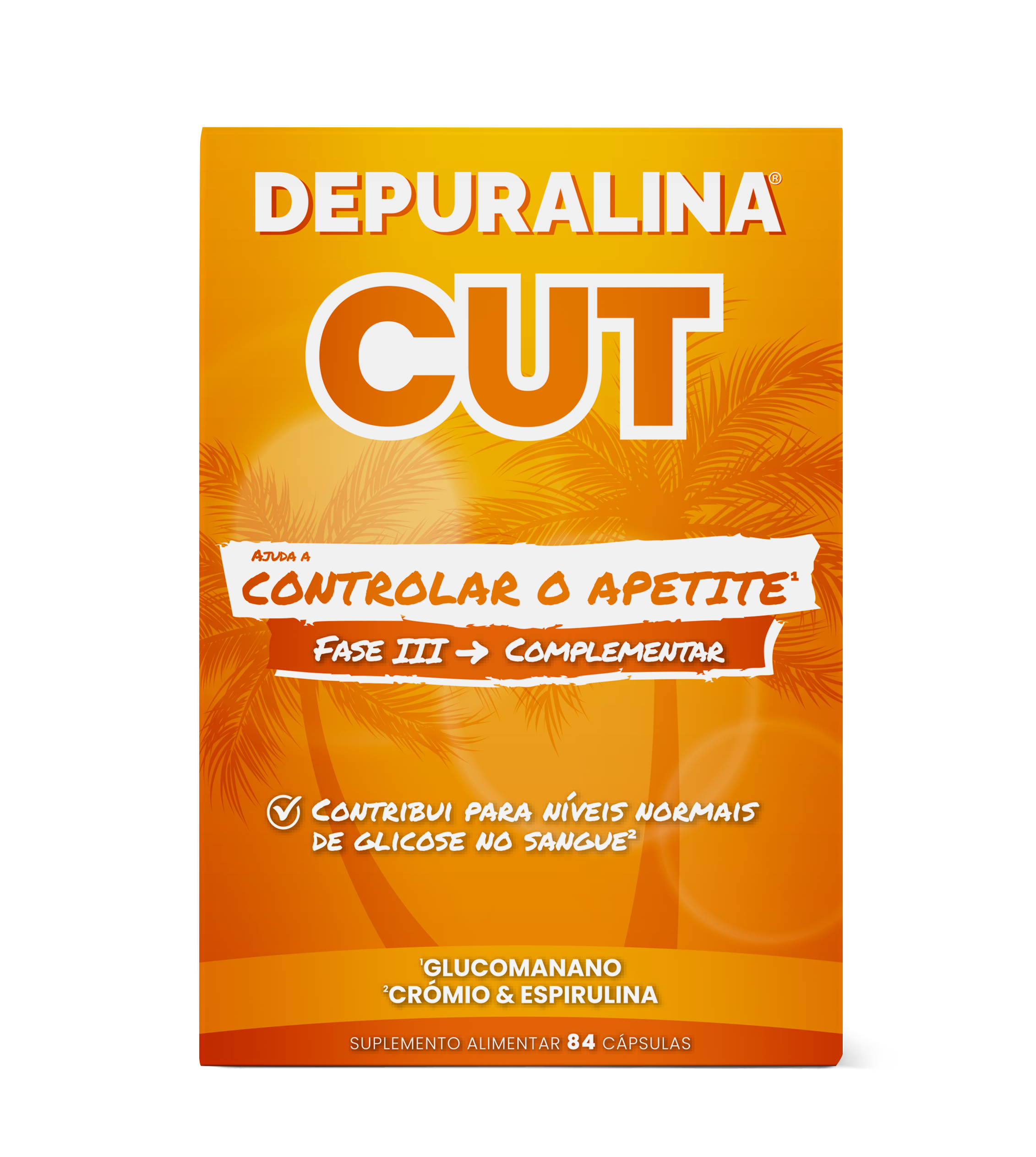 Depuralina Cut – Controlar o Apetite – 84 Cápsulas