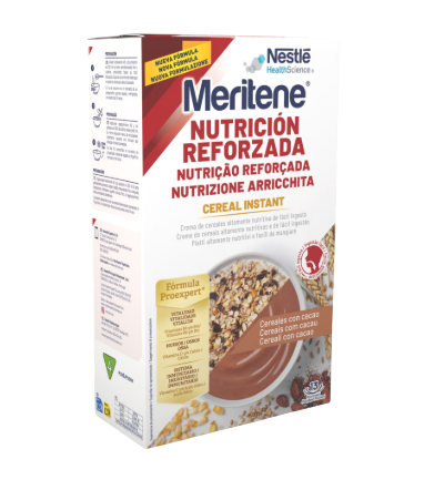 Meritene Cereal Instant Cereais Cacau 520G