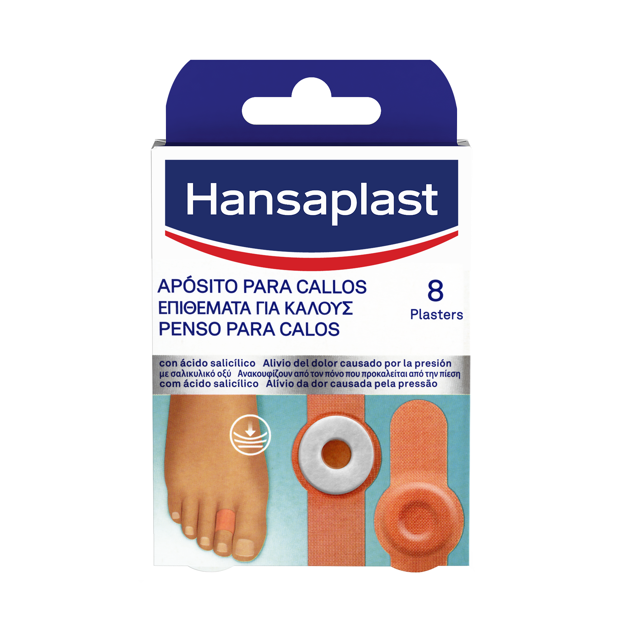 Hansaplast Pensos Calos Ácido Salicilico ( x8 unidades)