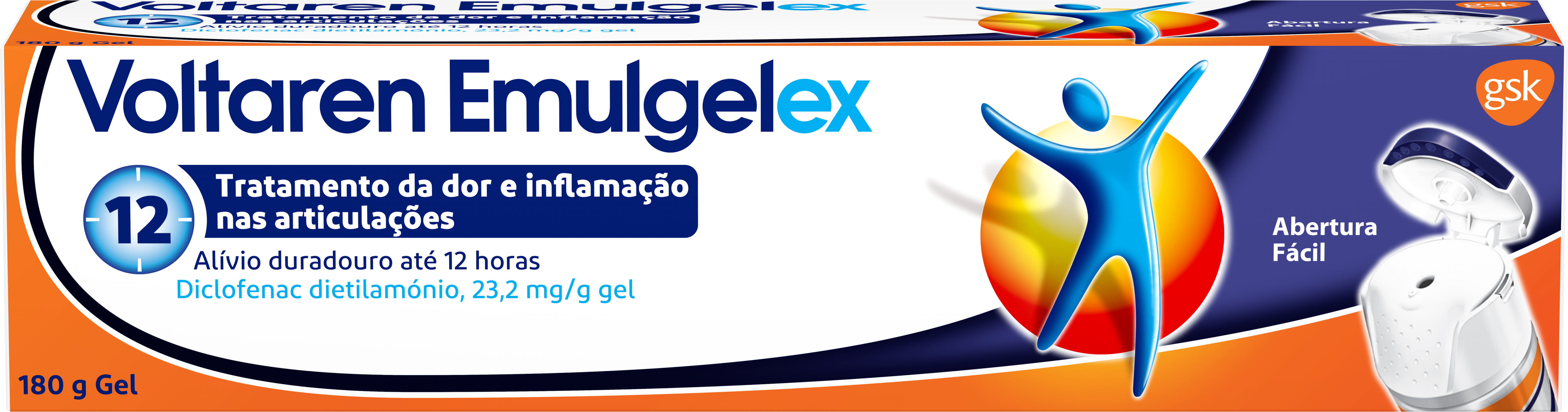 Voltaren Emulgelex 23.2 Mg/G Bisnaga Gel - 180g