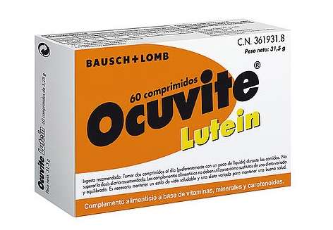 OCUVITE LUTEIN COMP X 60 CURCUMA (TAGETES ERECTA) (EXTRATO) 