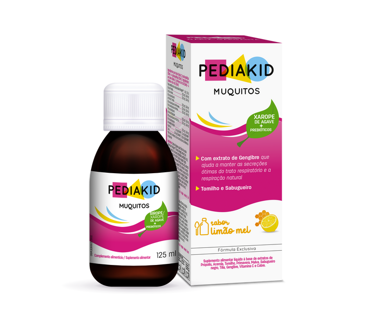 Pediakid Muquitos Limão/Mel - 125Ml