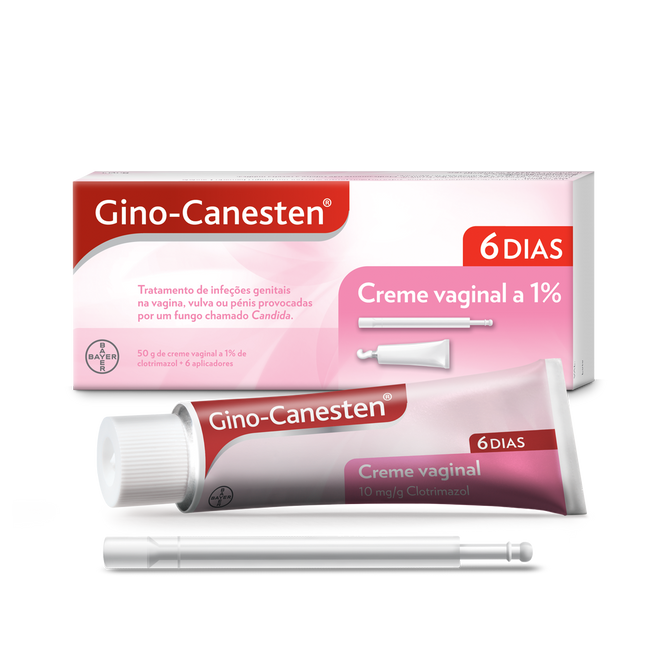 Gino-Canesten, 10 mg/g creme vaginal aplicador - 50g