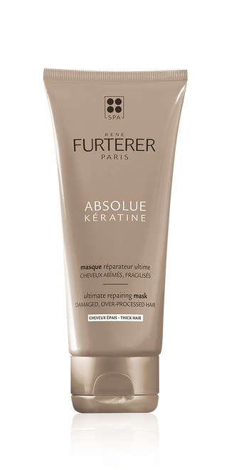 René Furterer Absolue Kératine Máscara Reparadora Cabelos Espessos 100ml